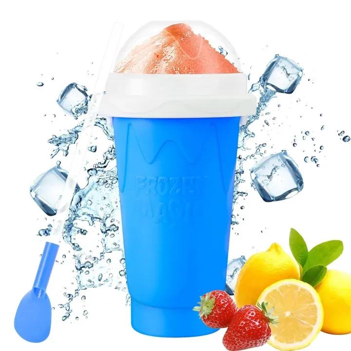 Blue Silicone Ice Maker Machine for Kitchen