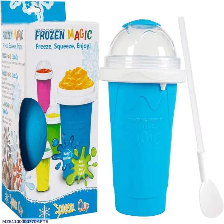 Blue Silicone Ice Maker Machine for Kitchen